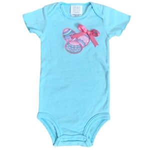 NWOT Carter's NWOT onesie Easter applique L